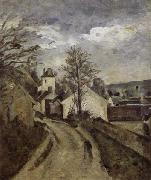 Paul Cezanne The House of Dr Gachet in Auvers oil painting reproduction